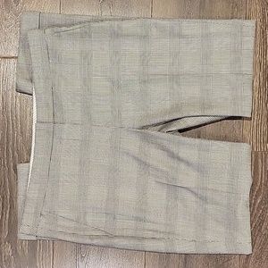 ❤️ BROOKS BROTHERS STRETCH WOOL BLEND HOUNDSTOOTH PLAID SLIM TROUSERS / PANTS, 6